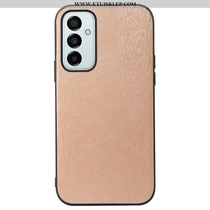 Etui do Samsung Galaxy M23 5G Efekt Drewna Ze Sztucznej Skóry